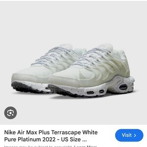 Nike Air Max Plus Terrascape White Sneakers